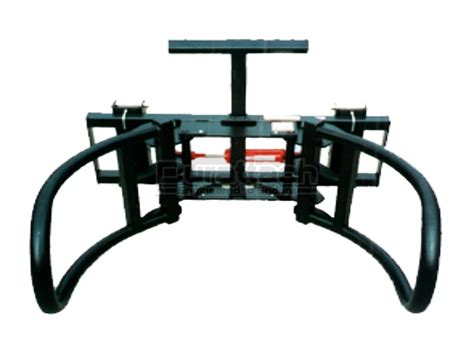 skid steer bale hugger|skid steer bale handles.